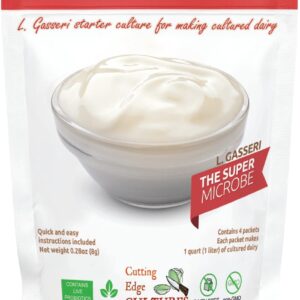 L. Gasseri SuperFood Starter Culture ProBiotic Cultured Dairy Low And Slow Yogurt Lactobacillus By Cutting Edge Cultures