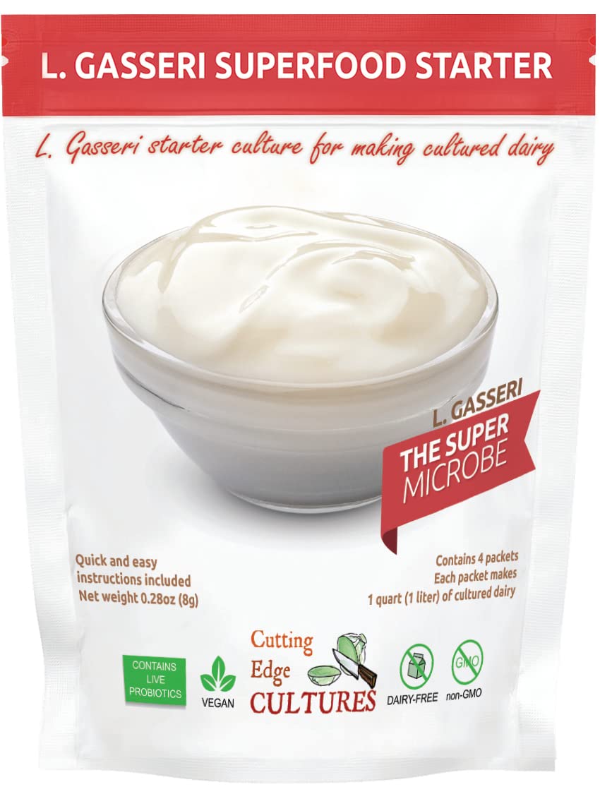 L. Gasseri SuperFood Starter Culture ProBiotic Cultured Dairy Low And Slow Yogurt Lactobacillus By Cutting Edge Cultures