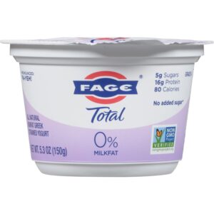 FAGE Total Greek Yogurt, 0% Nonfat, Plain, 5.3 oz