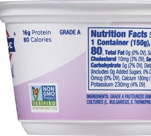 FAGE Total Greek Yogurt, 0% Nonfat, Plain, 5.3 oz