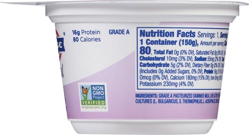 FAGE Total Greek Yogurt, 0% Nonfat, Plain, 5.3 oz