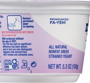 FAGE Total Greek Yogurt, 0% Nonfat, Plain, 5.3 oz