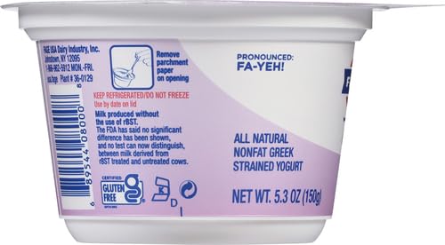 FAGE Total Greek Yogurt, 0% Nonfat, Plain, 5.3 oz