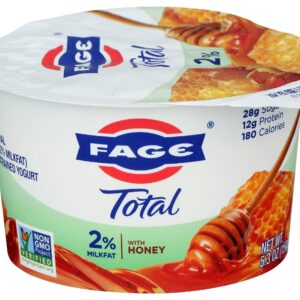 Fage Total Greek Yogurt, 2%, Honey, 5.3 oz