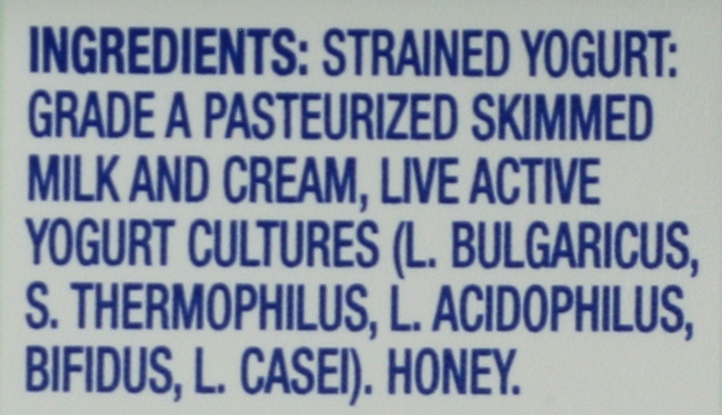 Fage Total Greek Yogurt, 2%, Honey, 5.3 oz