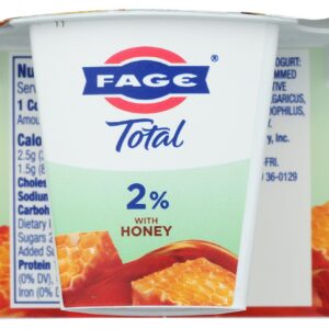 Fage Total Greek Yogurt, 2%, Honey, 5.3 oz