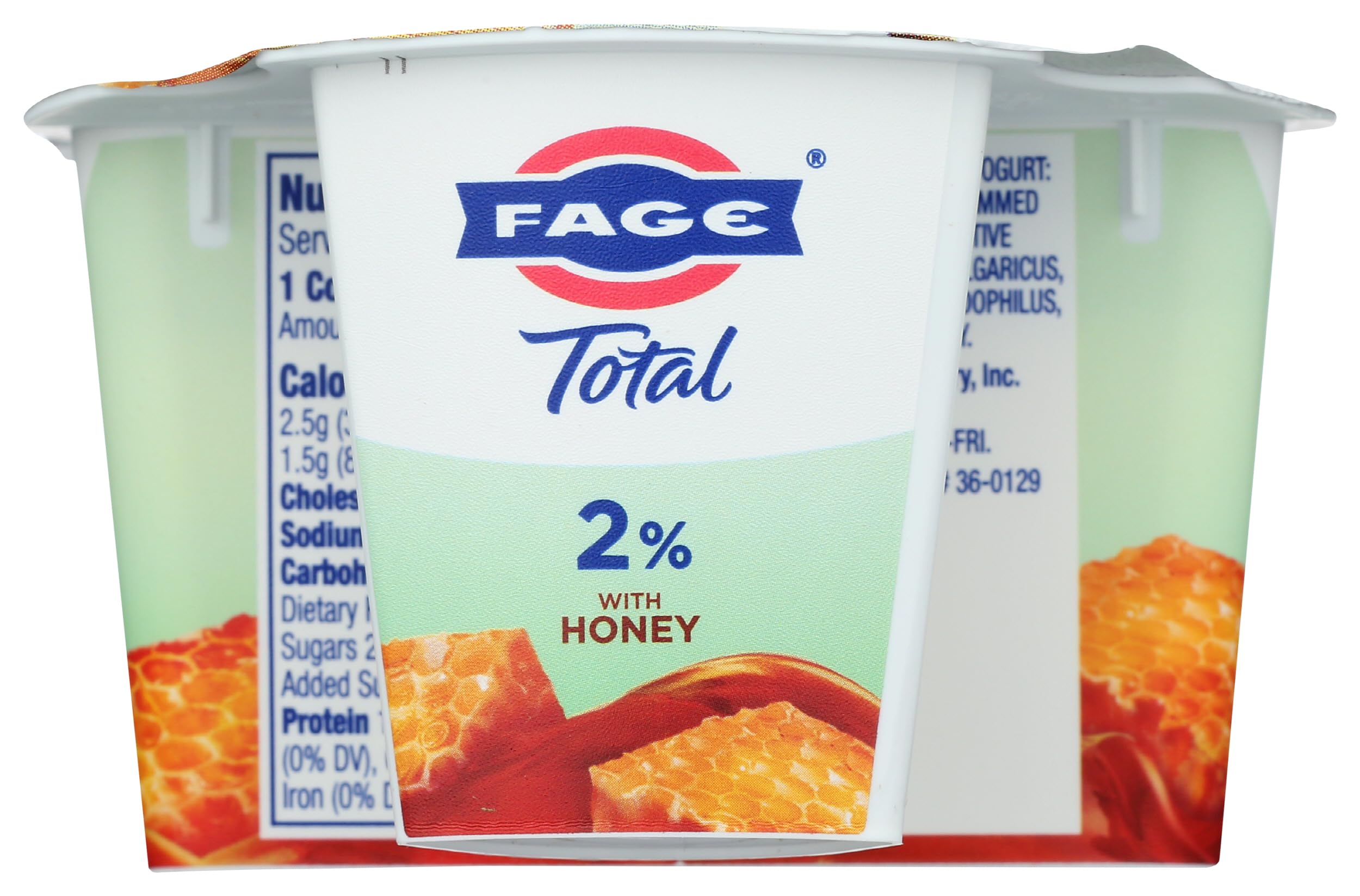 Fage Total Greek Yogurt, 2%, Honey, 5.3 oz