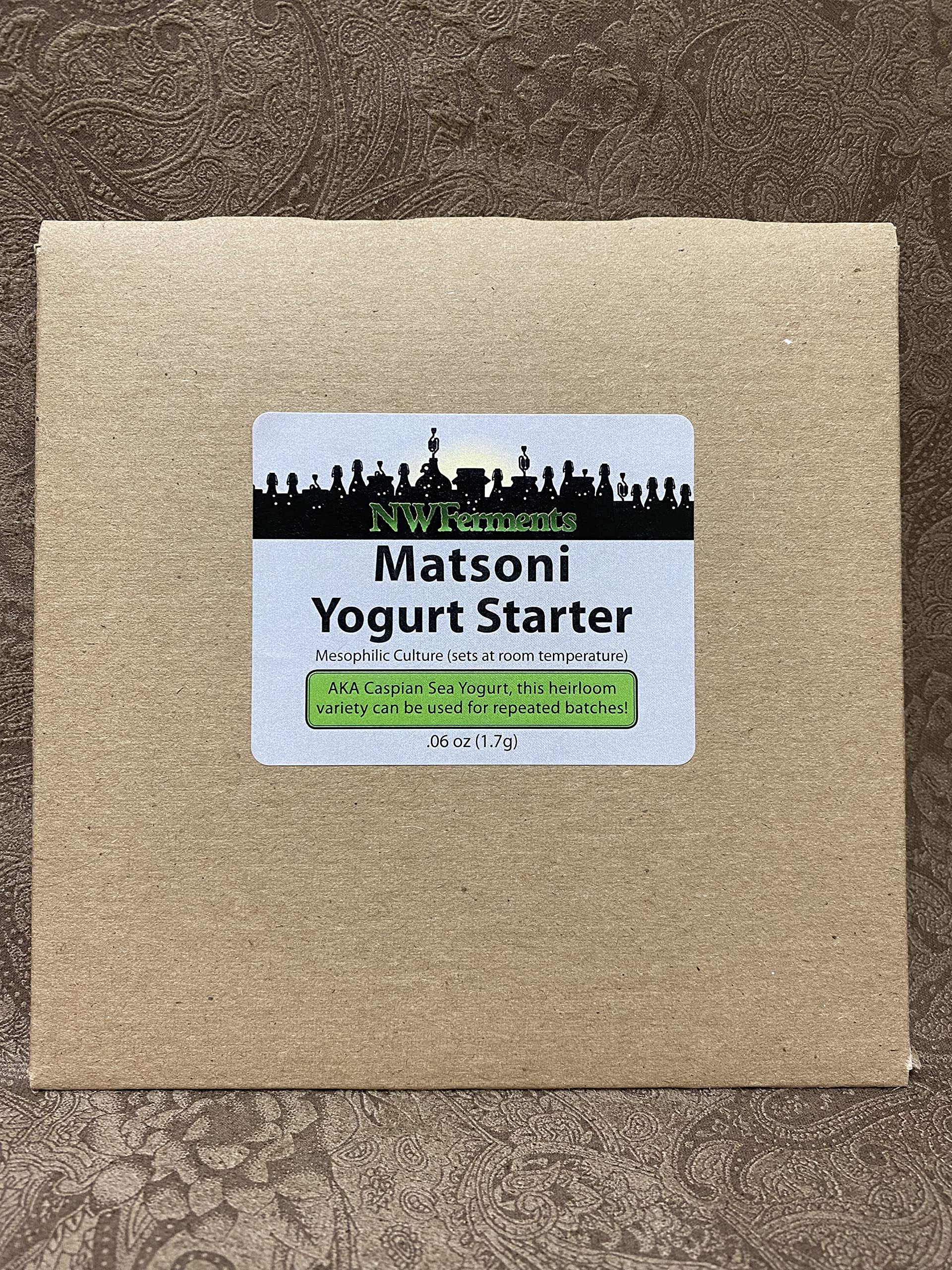 NW Ferments Matsoni Yogurt Starter | Homemade Heirloom Variety | non-GMO