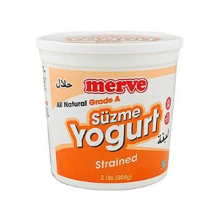 merve suzme yogurt / strained yogurt - 2 lbs