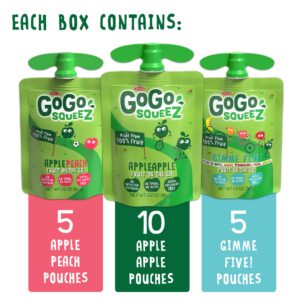 GoGo squeeZ yogurtZ and Fruit on the Go Variety Packs (60 Count)