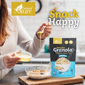 Keto Granola Low Carb - Original Flavor - Keto Cereal Low Carb Cereal - Zero Added Sugar, 3G Net Carbs - Healthy Breakfast Low Carb Keto Nut Granola for Yogurt or Topping - Gluten Free, Vegan & Kosher (Original, 3 Pack)