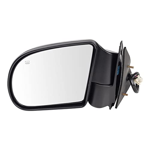 Power Heated Mirror Driver Side Left LH for Blazer S10 Pickup Jimmy S-15 Sonoma