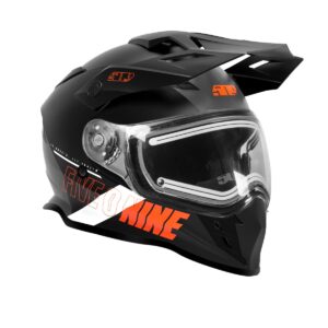 509 delta r3l ignite helmet (gloss orange - large)