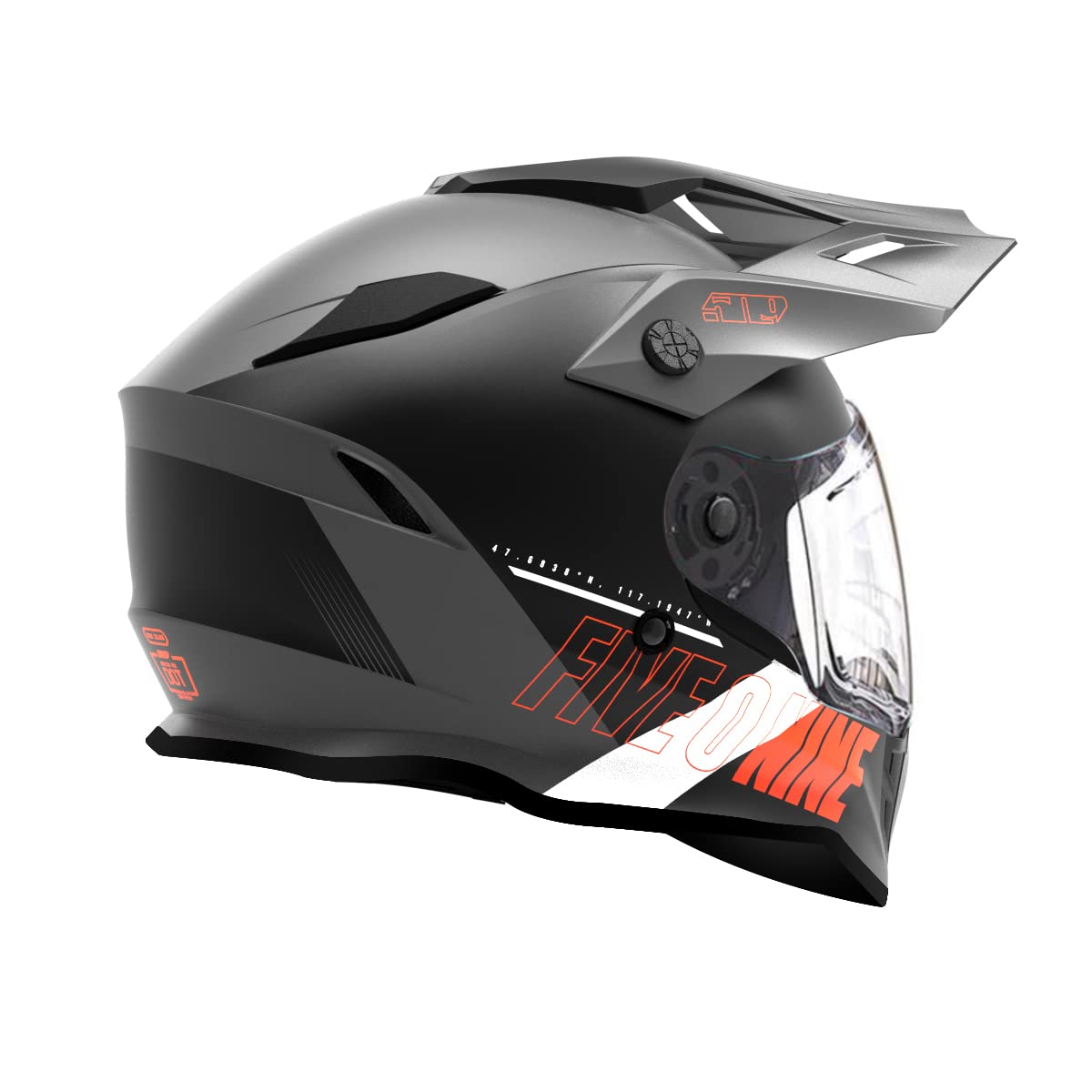 509 Delta R3L Ignite Helmet (Gloss Orange - Large)