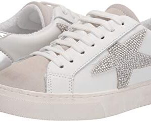 Steve Madden womens Rezume Sneaker, Rhinestone, 7 US