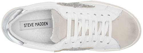 Steve Madden womens Rezume Sneaker, Rhinestone, 7 US