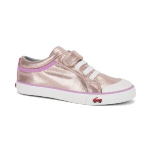 See Kai Run - Kristin Sneakers for Kids, Rose Shimmer, Toddler 7