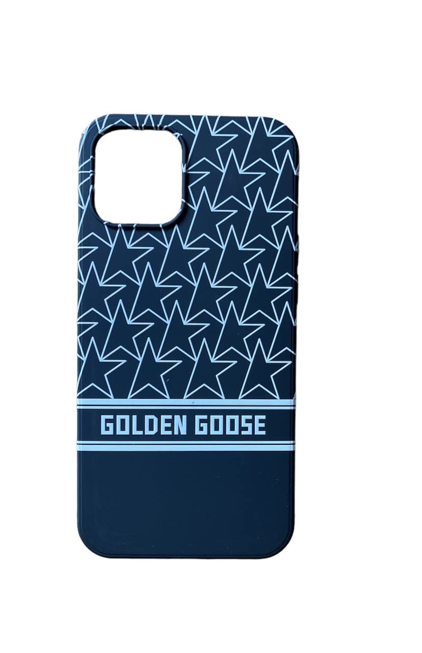 Golden Goose Iphone 12 Pro Case Monogram Black