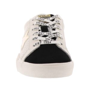 Vintage Havana Women's Casual and Fashion Sneakers, White/Black Multi, 9