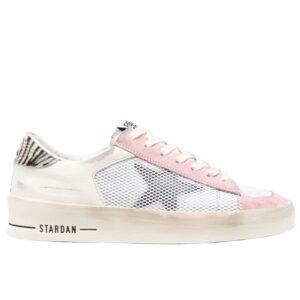 golden goose stardan low-top womens distressed sneakers-39 white