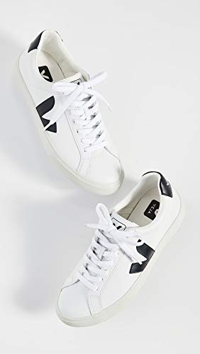 Veja women V-10 sneakers white - black 6 US