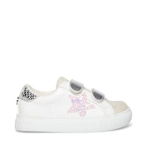 Steve Madden Girl's Rezume (Toddler/Little Kid) White Multi 11 Little Kid M