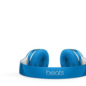 Beats Solo2 On-Ear Headphone Luxe Edition (WIRED, Not Wireless) (Renewed) - Blue