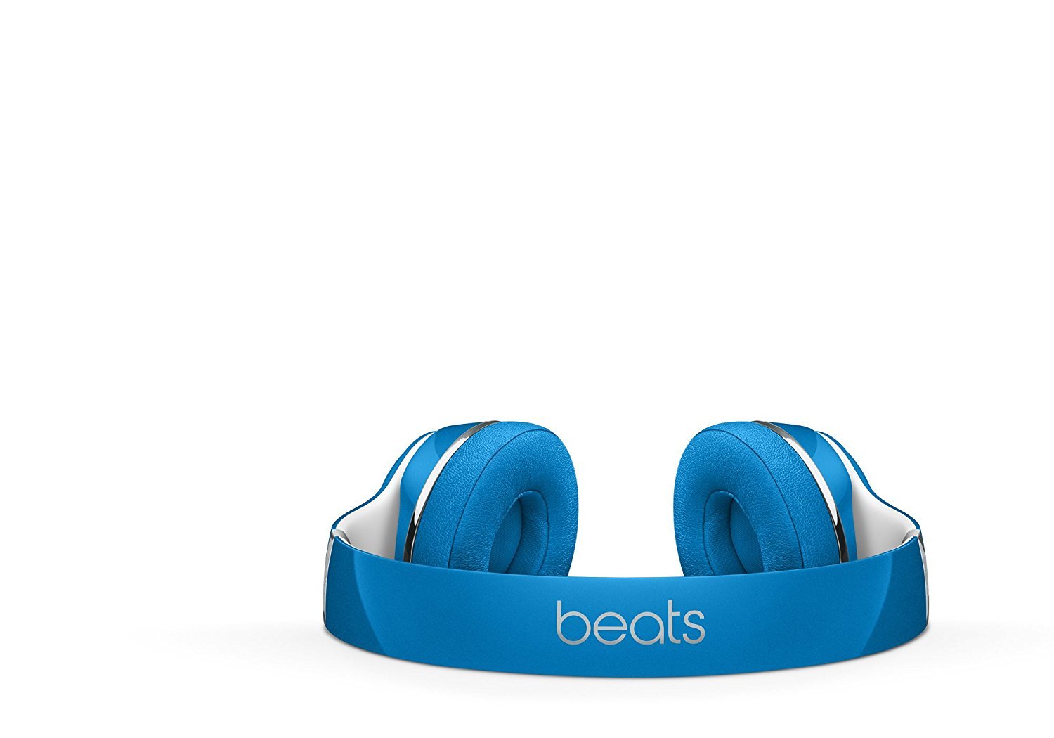 Beats Solo2 On-Ear Headphone Luxe Edition (WIRED, Not Wireless) (Renewed) - Blue