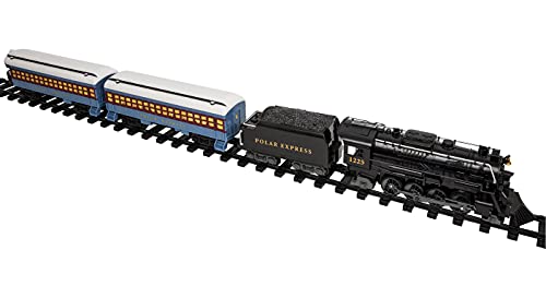 Lionel The Polar Express Ready-to-Play Set, Battery-Powered Berkshire-Style Model Train Set with Remote