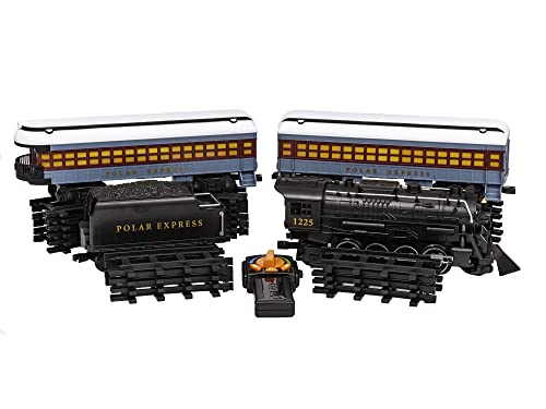 Lionel The Polar Express Ready-to-Play Set, Battery-Powered Berkshire-Style Model Train Set with Remote