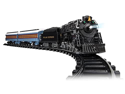 Lionel The Polar Express Ready-to-Play Set, Battery-Powered Berkshire-Style Model Train Set with Remote