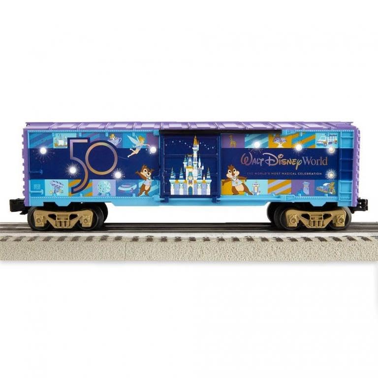 Lionel WDW 50th Anniversary Celebration Magic Kingdom Electric Train Set