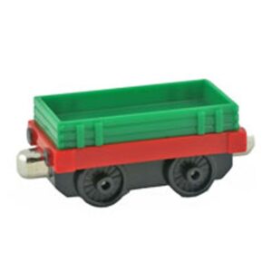 replacement part for thomas & friends train playset - bcx23 ~ take-n-play roaring dino run train set ~ replacement green and red die-cast cargo car