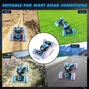 Gesture Sensing RC Stunt Cars - Remote Control Car 2.4Ghz Rechargeable Transform Outdoor Toys - Drift Hand Controlled Car 360° Rotation -Birthday Gifts for Kids Boy Toys Age 4-7 8-10 8-12 years old