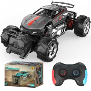 guokai remote control car,2.4ghz fast rc cars toys,1:12 scale rc monster trucks hobby grade rc truck toys with rechargeable battery,birthday gift for kids boys 6-12 kids