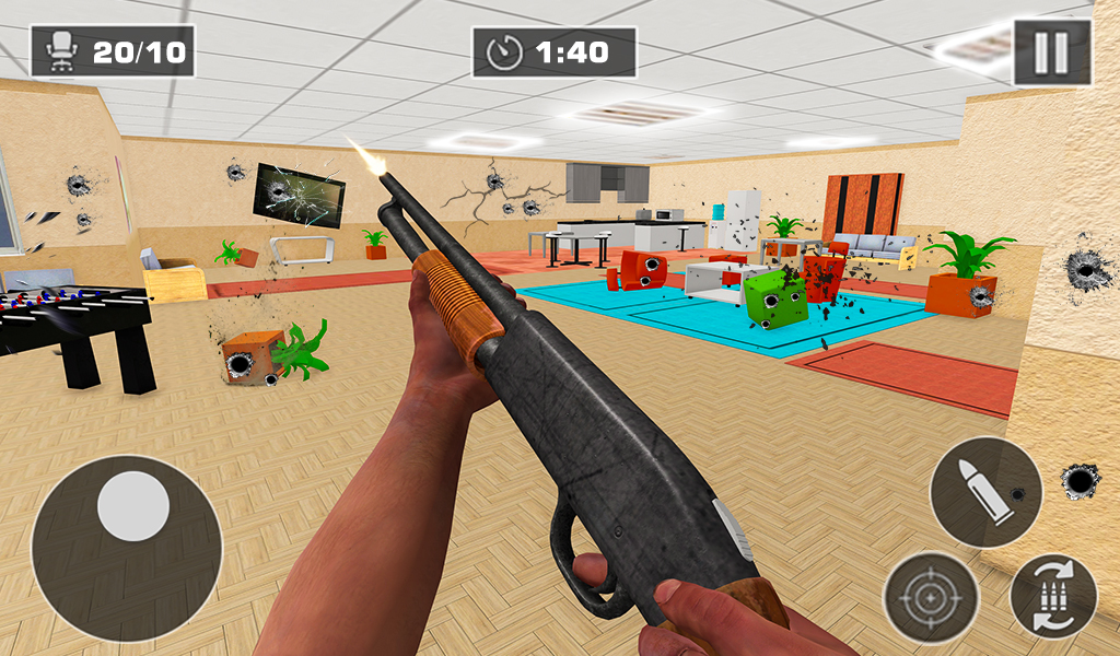 Destroy the Office Ultimate Target Gun Shooting Games For Free