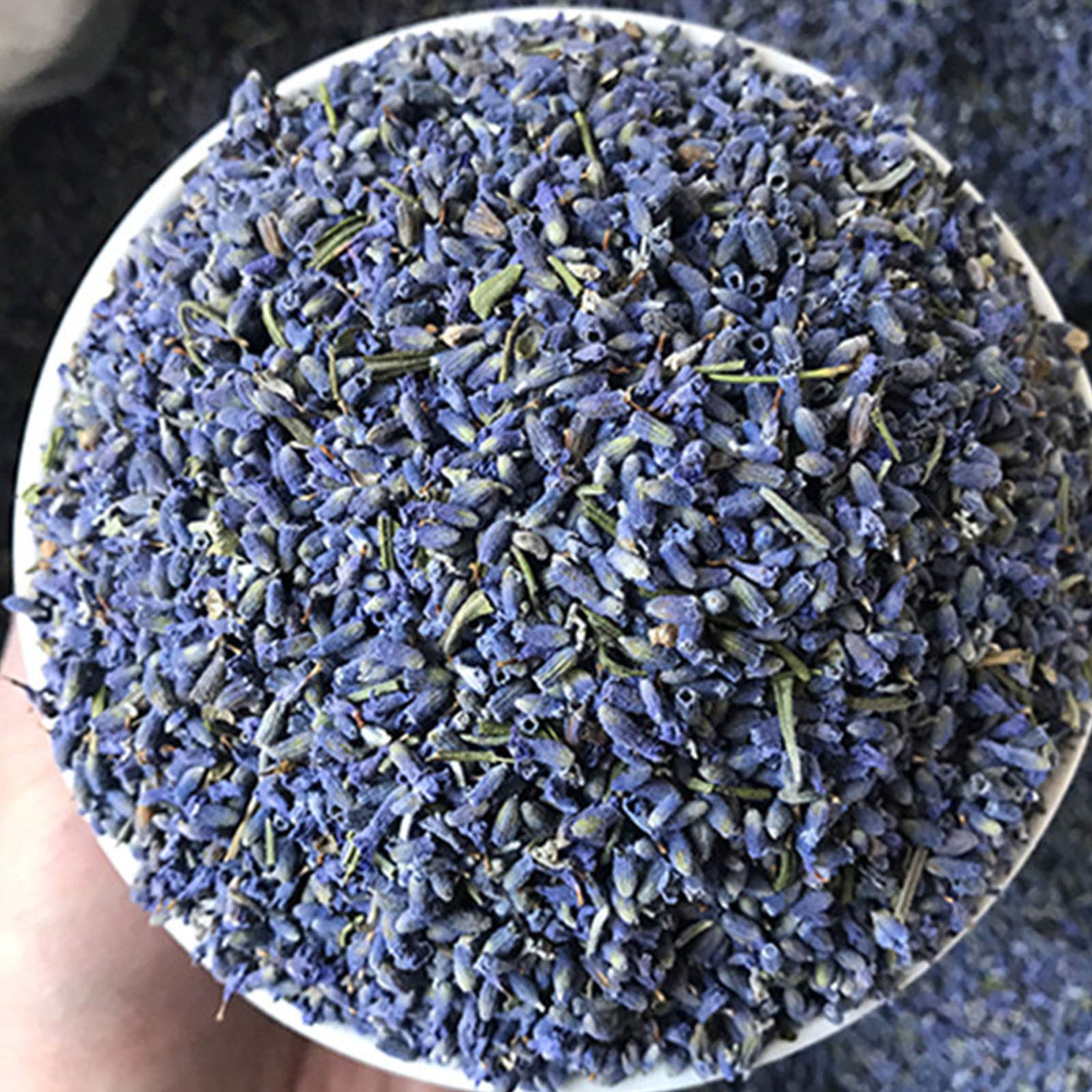 CoolCrafts Dried Lavender Flowers, Dry Lavender Buds Bulk Wholesale Fragrant Lavender for Wedding Toss, Crafts, Sachets - 1/2 Pound