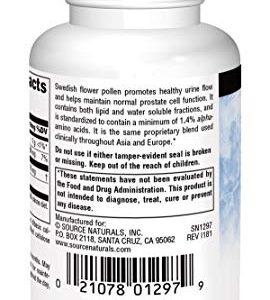 Source Naturals Swedish Flower Pollen Extract Supplement - 90 Tablets