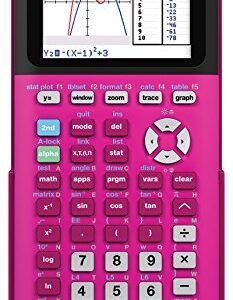 Texas Instruments TI-84 Plus CE Color Graphing Calculator, Positively Pink