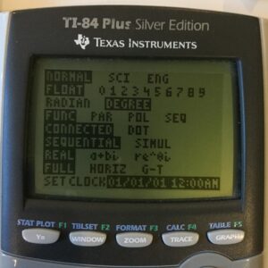 Texas Instruments TI-84 Plus Silver Edition Graphing Calculator - Purple