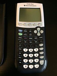 ti-84 plus graphing calculator, black