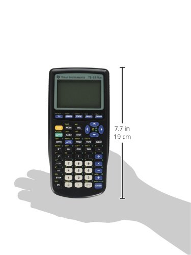 Texas Instruments TI83PLUS TI-83Plus Programmable Graphing Calculator, 10-Digit LCD