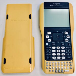 Texas Instruments TI Nspire Graphing Calculator with Nspire & TI-84 Plus Keypads - Yellow "School Edition"