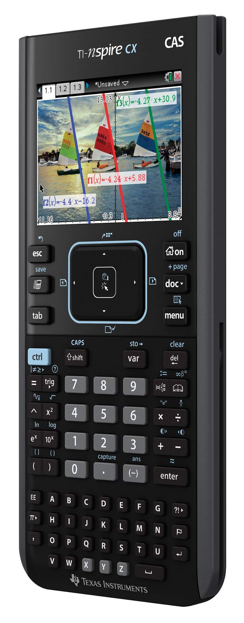 Texas Instruments Nspire CX CAS Graphing Calculator (Renewed)