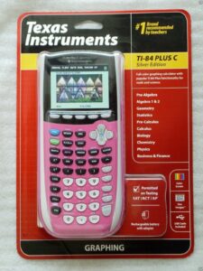 the excellent quality ti84 plus c se pink