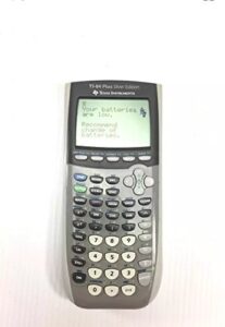 texas instruments t1-84 plus silver edition