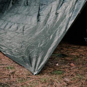 Stansport Medium-Duty Rip-Stop Tarp 14' x 16' - Dark Green