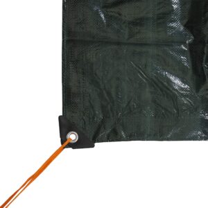 Stansport Medium-Duty Rip-Stop Tarp 14' x 16' - Dark Green