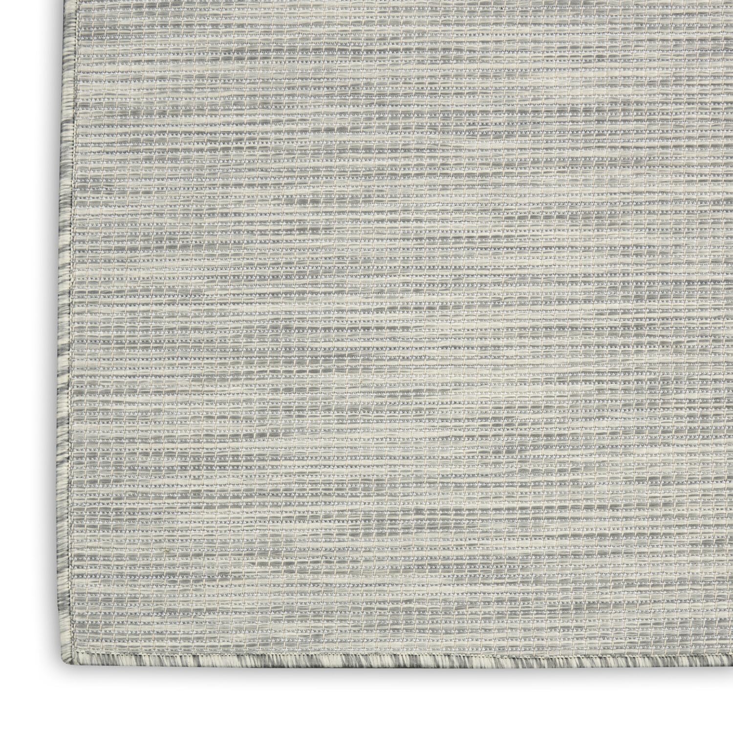 Nourison Positano Modern Light Grey 9' x 12' Area Rug, Easy Cleaning, Non Shedding, Bed Room, Living Room, Dining Room, Kitchen (9x12)