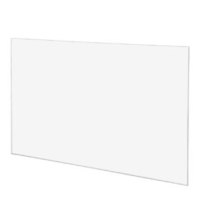 Clear Acrylic Plexiglass Sheet - 1/8" Thick Cast - 9" x 12"